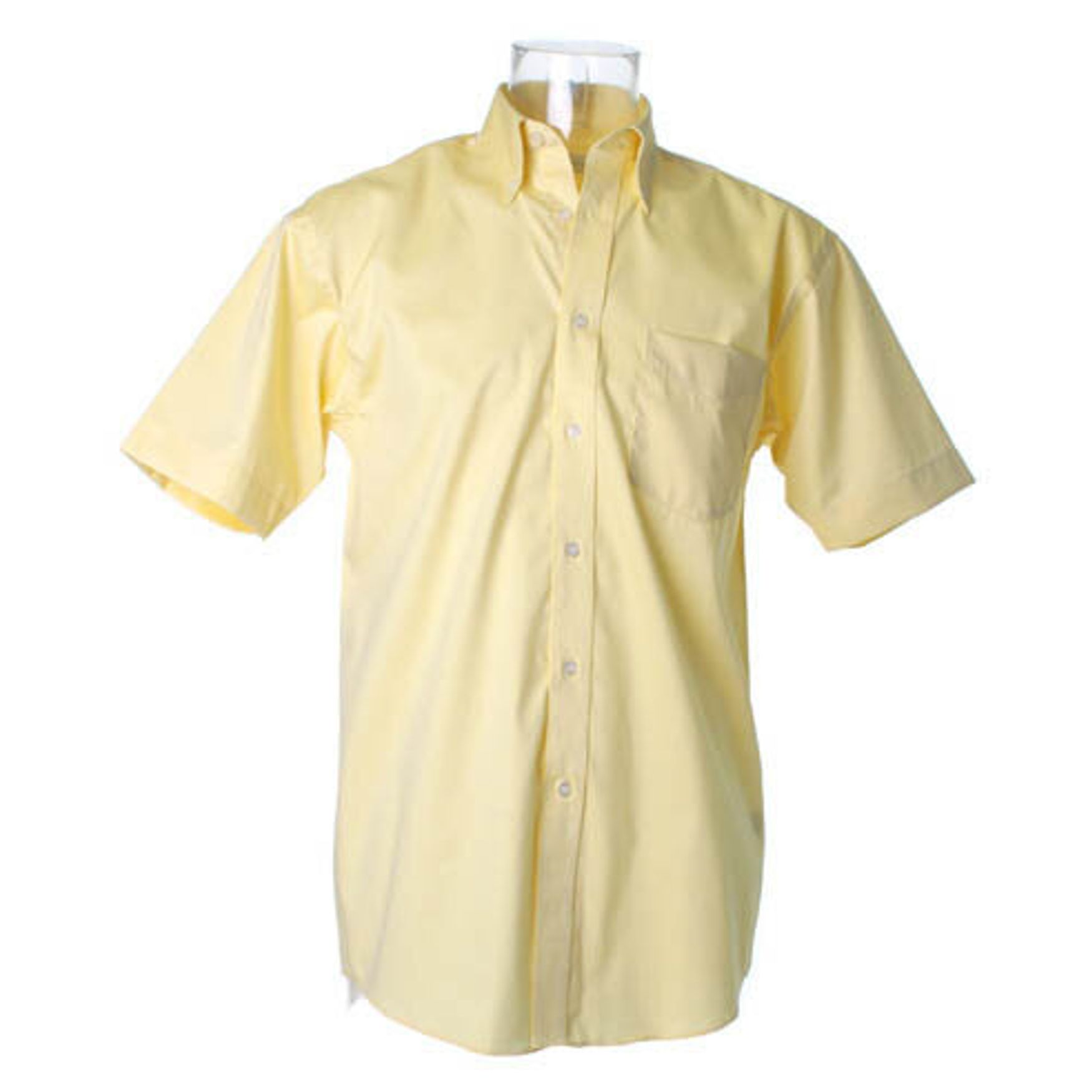 Corporate Oxford Hemd Baumwolle Polyester kk109 - Lemon