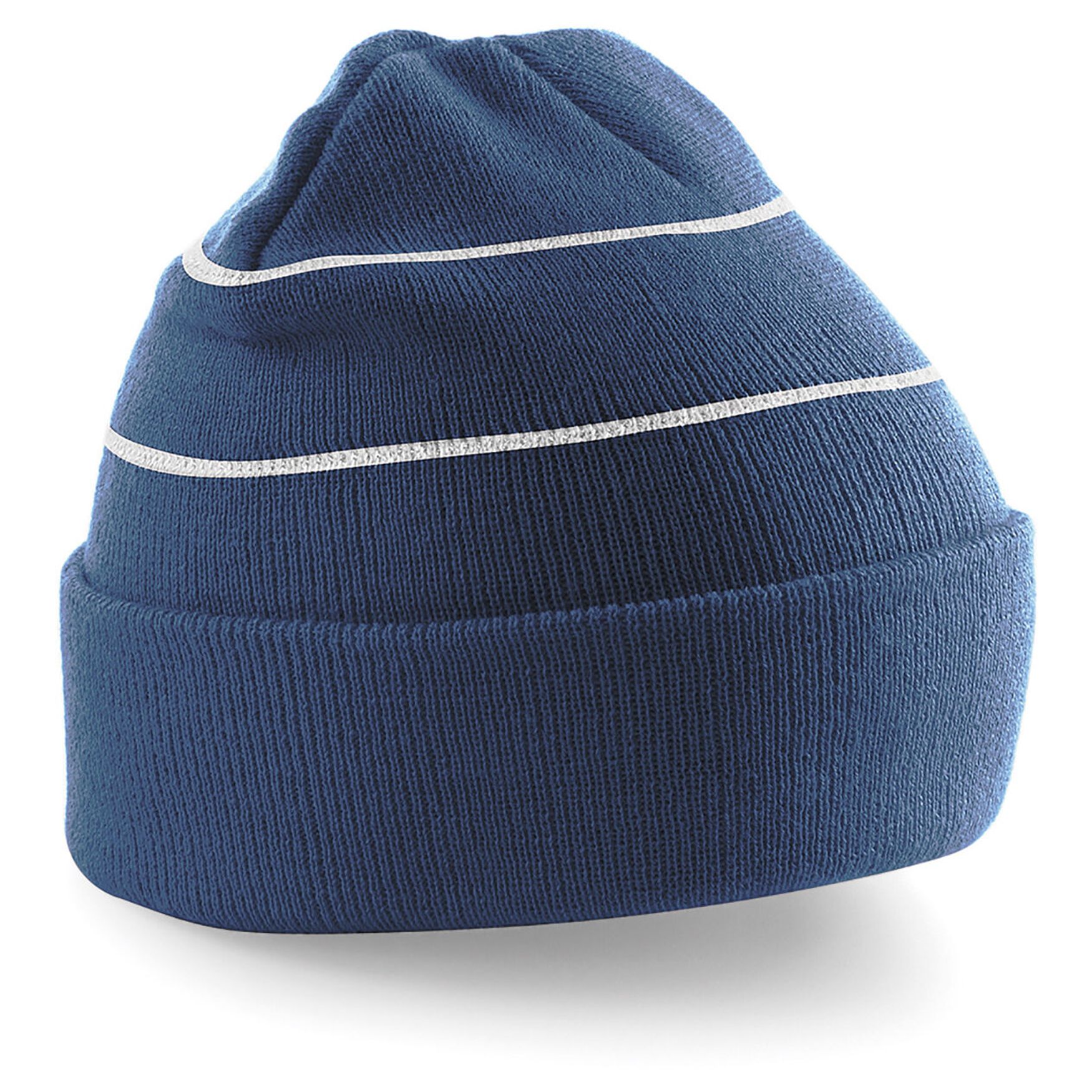 Tricotmütze mit verstärkter Sichtbarkeit b42 personalisiert - French navy