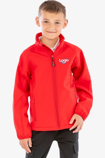 Image produit Genanvendt junior softshell r901j-y