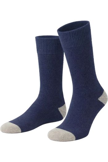 Morgan chaussettes chaussette 201 - Bleu nuit / Gris perle