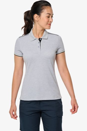 Image produit Polo day to day contrast sleeves short woman wk271