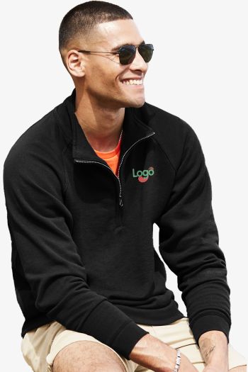 Image produit Classic zip neck sweat 62-114-0