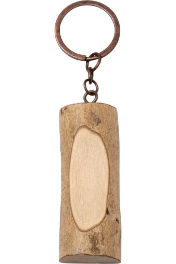 TELMON llavero de madera ko1606 - Beige
