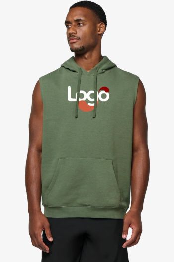 Image produit Sweat-shirt à capuche sans manches unisexe