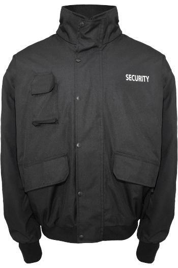 Säkerhetsjacka Pasadena i pilotmodell secpj - Black