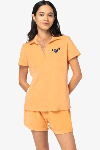 Image produit Polo en éponge femme