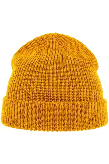 Gorro Woolly forrado lana acrílica woll - Yellow