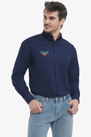 Image produit Chemise Oxford Classique Manches Longues Homme 0r932m0