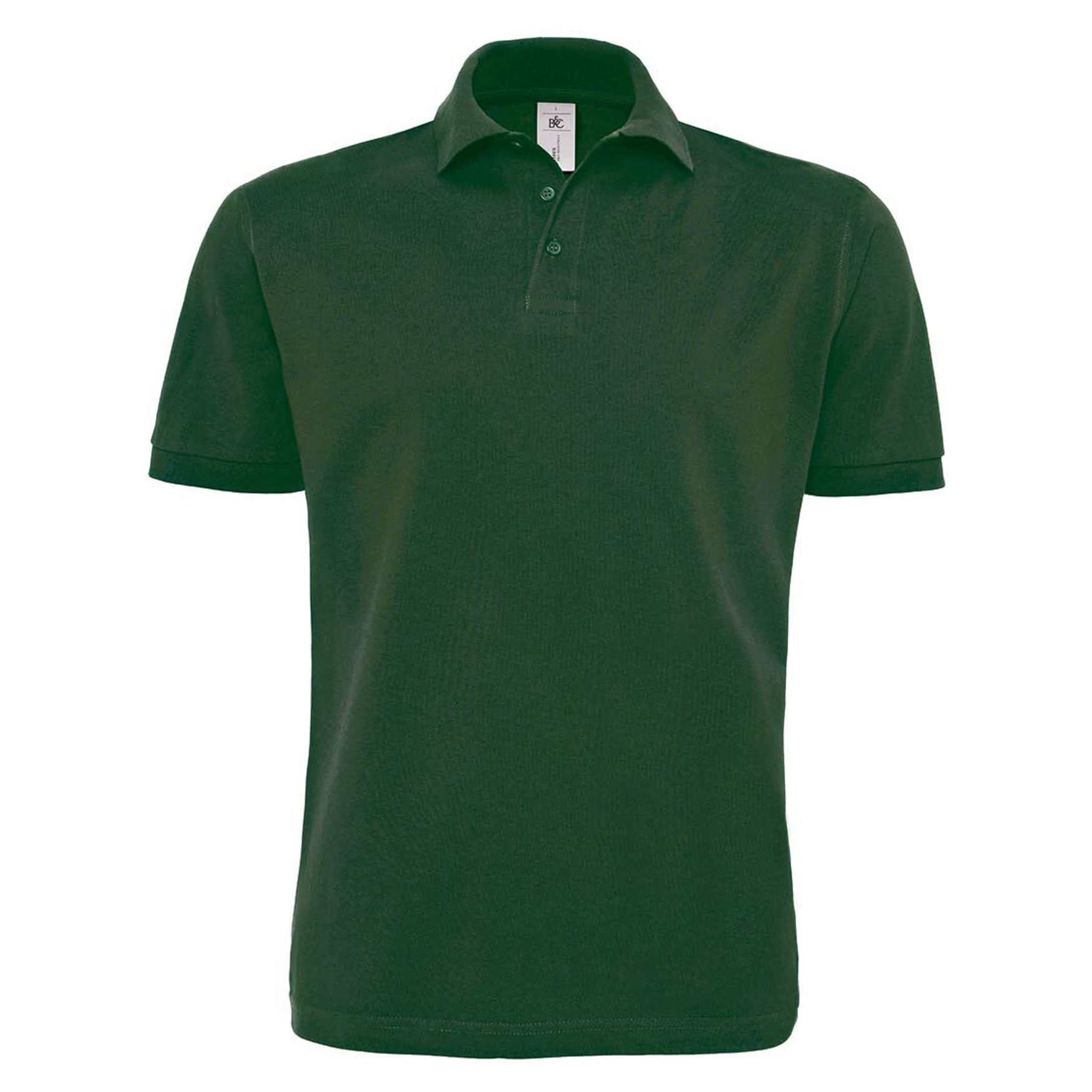 Piqué Polo heavymill Baumwolle Textil pu422 - Bottle green