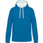 Image produit Sweat med hætte tofarvet k446