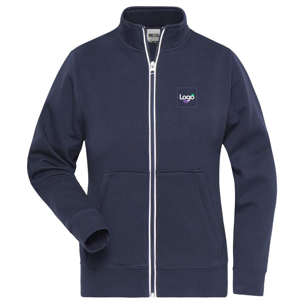 Casaco de trabalho doubleface jn1809 personalizado - Navy