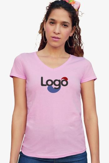 Image produit Valueweight v-neck t lady-fit 61-398-0