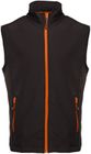 black/orange
