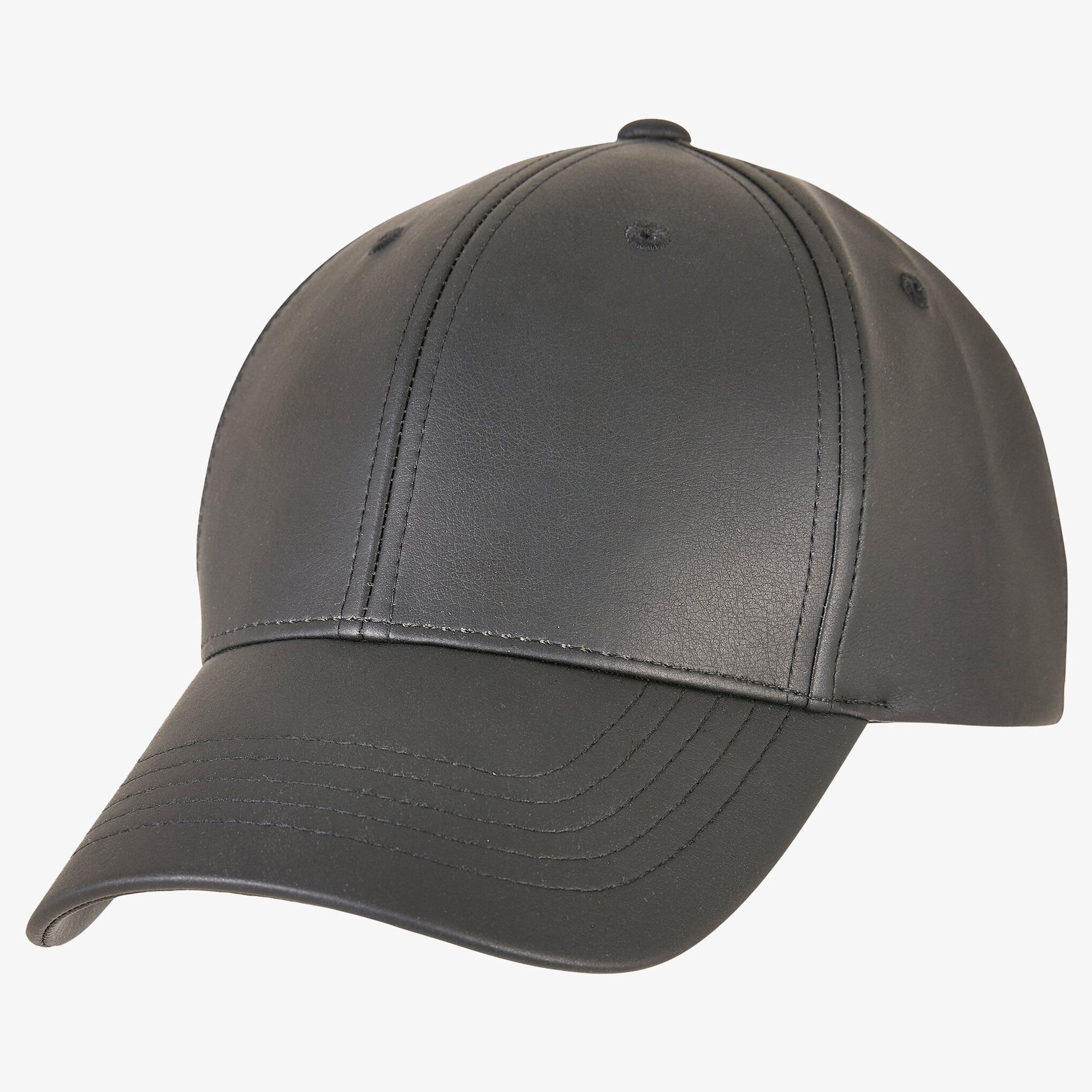 Cappello da papà in pelle sintetica Alpha Shape 6245al