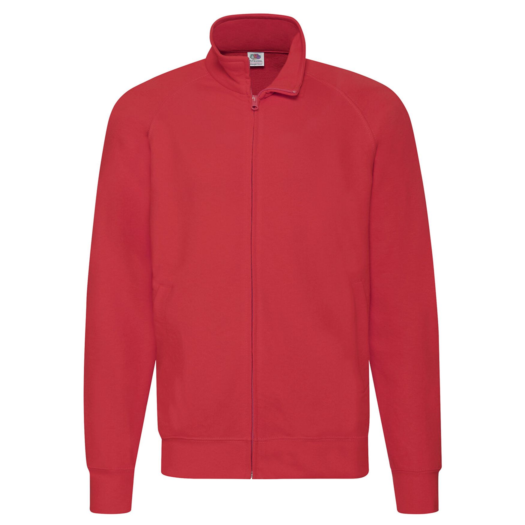 Lightweight sweat jacket 62-160-0 - Rouge