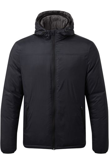 Kurtka wiatroszczelna z wypełnieniem dla mężczyzn aq203 - Navy / Charcoal