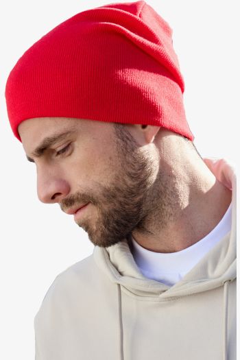 Image produit Bio cotton casual beanie Double layer cotton beanie mb7410