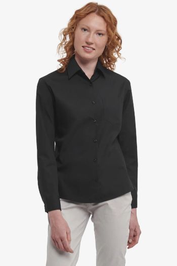 Image produit Long-sleeve cotton poplin shirt 0r936f0