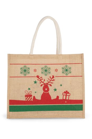 Jutesack ki0736 - Natural / Cherry red