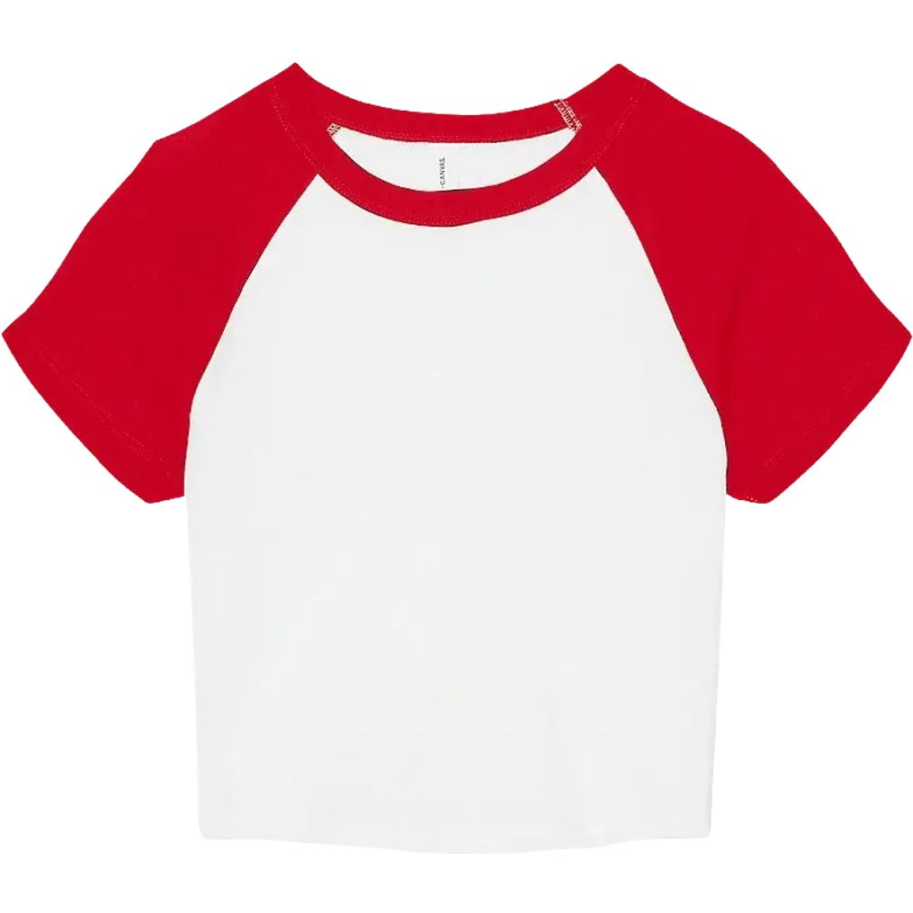 Image produit Women's micro rib raglan baby tee 1201