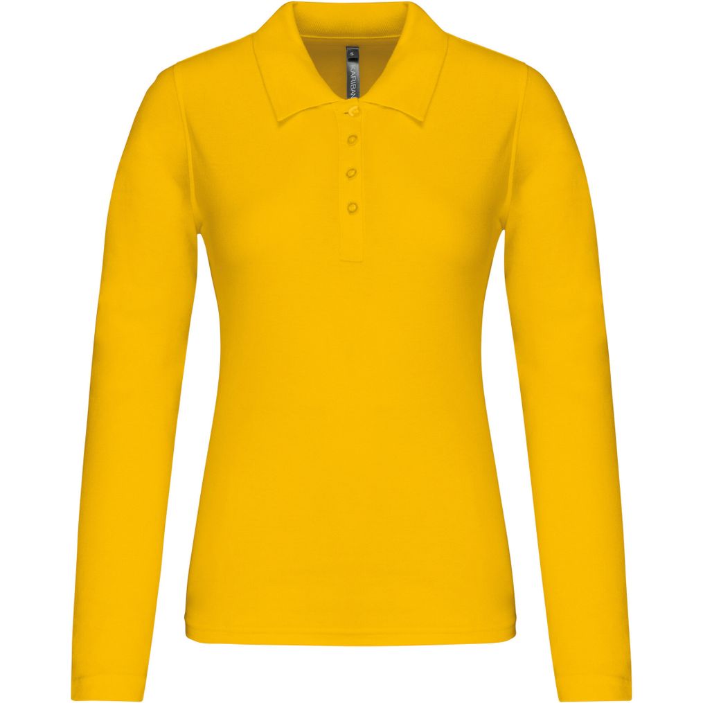 Image produit Langarm-Polohemd für Damen k257