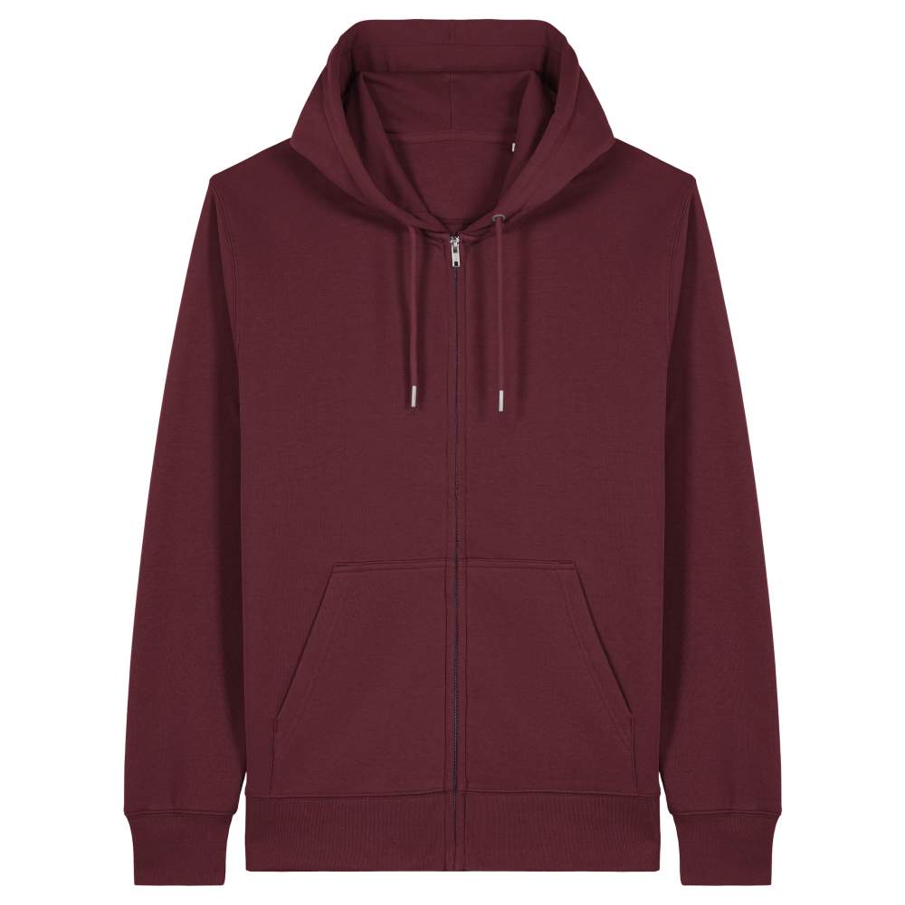 Connector 2.0 Sweat zippé algodão orgânico personalização stsu207 - Burgundy
