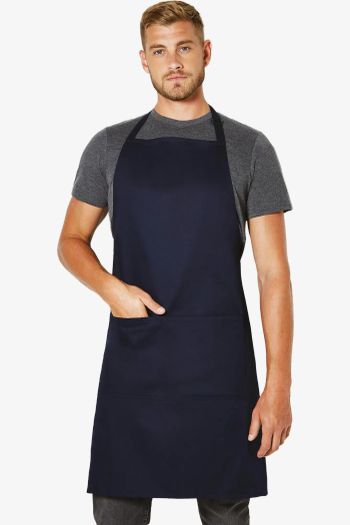 Bib pocket apron forklæde kk518