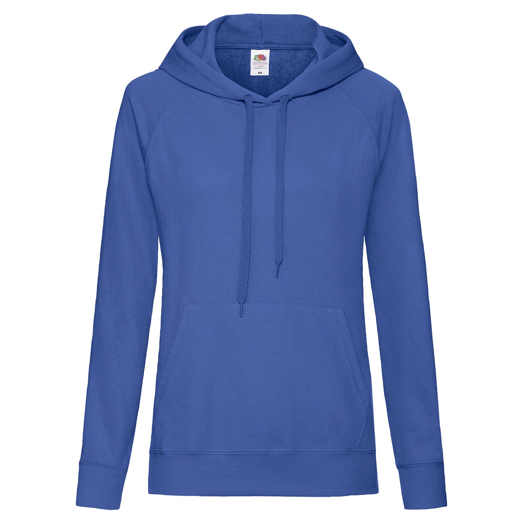 Felpa leggera con cappuccio taglia donna 62-148-0 - Bleu royal