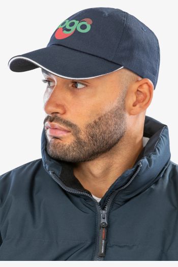 Image produit Kapturka herringbone z kotonu z pasami rc38