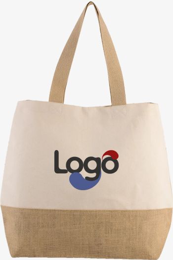 Image produit Indkøbspose i bomuld og jute ki0235