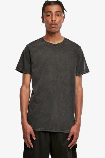 Image produit Acid washed round neck tee Tee shirt coton standard by190