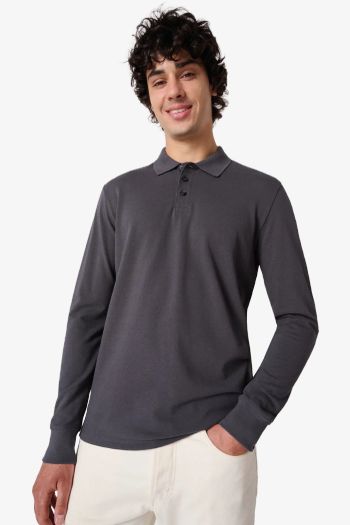 Image produit Polo piqué langarm ib290