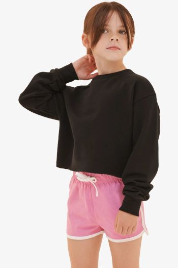 Image produit Kids' cropped slounge sweat sm515