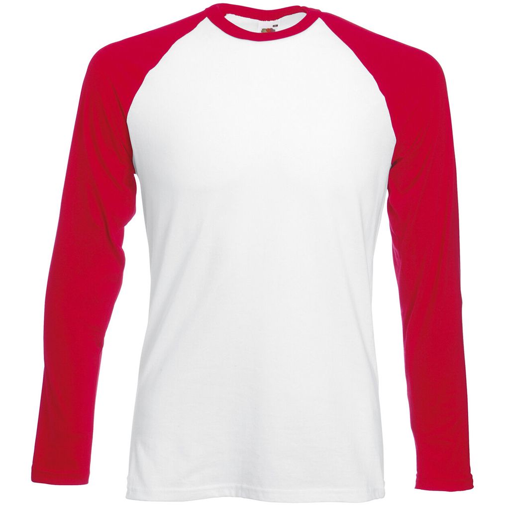 Image produit Camiseta de manga longa em algodão interlock raglan 61-028-0