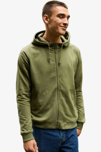 Image produit Hoodie med skjult lynlås hættetrøje o63401