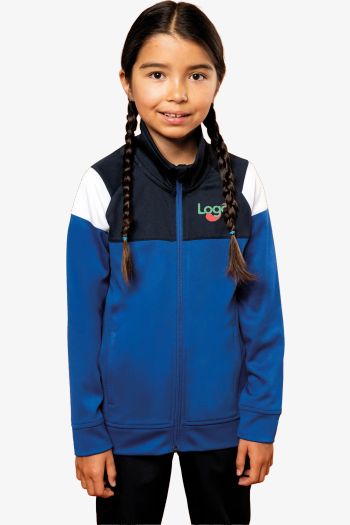 Image produit Veste de survêtement zippée enfant