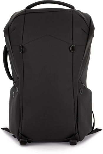 Diebstahlsicherer, wasserdichter Rucksack mit Helmhalter ki0889 - Black