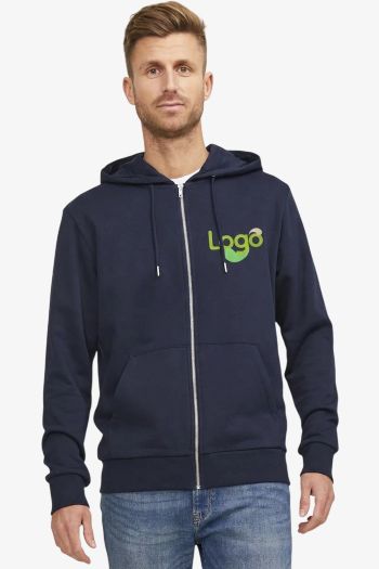 Image produit Unisex zip hoodie jj3907