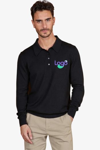 Image produit Stefan Pull Polo mit Bündchen 03986