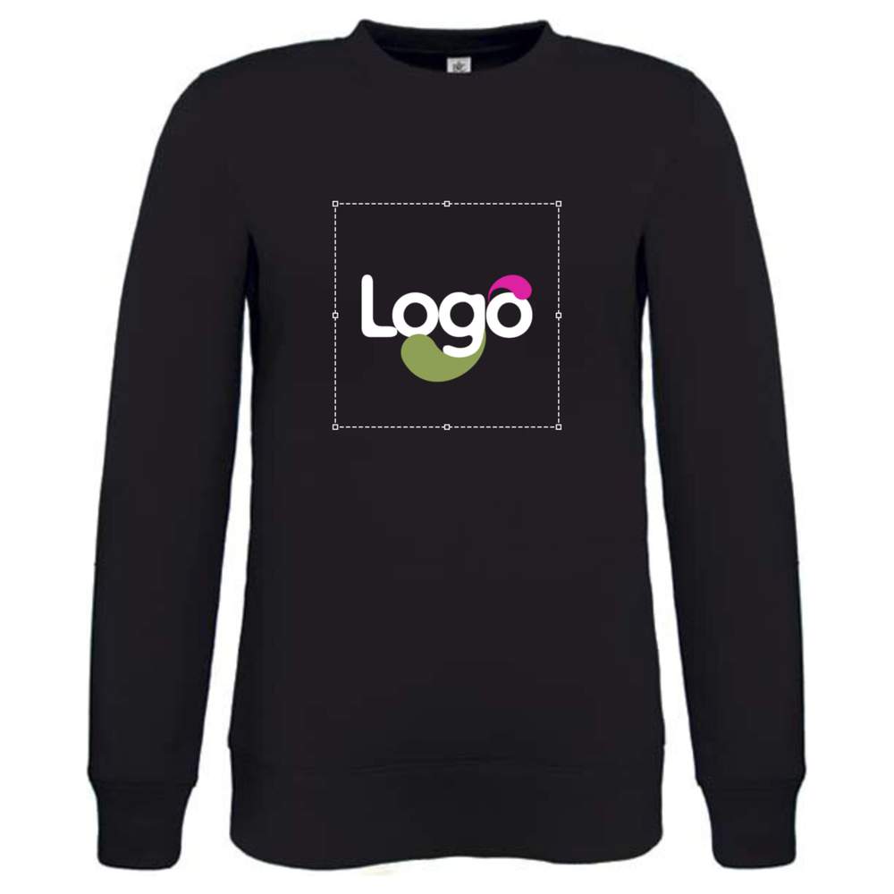 Set-in kobieta Sweter bawełna poliestru ww606 personalizacja - Black