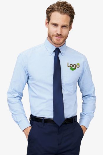 Image produit Boston Chemise homme oxford manches longues 16000