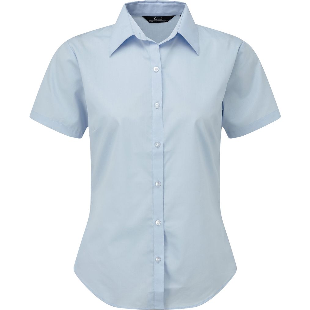 Image produit Poplin short-sleeved blouse for women pr302