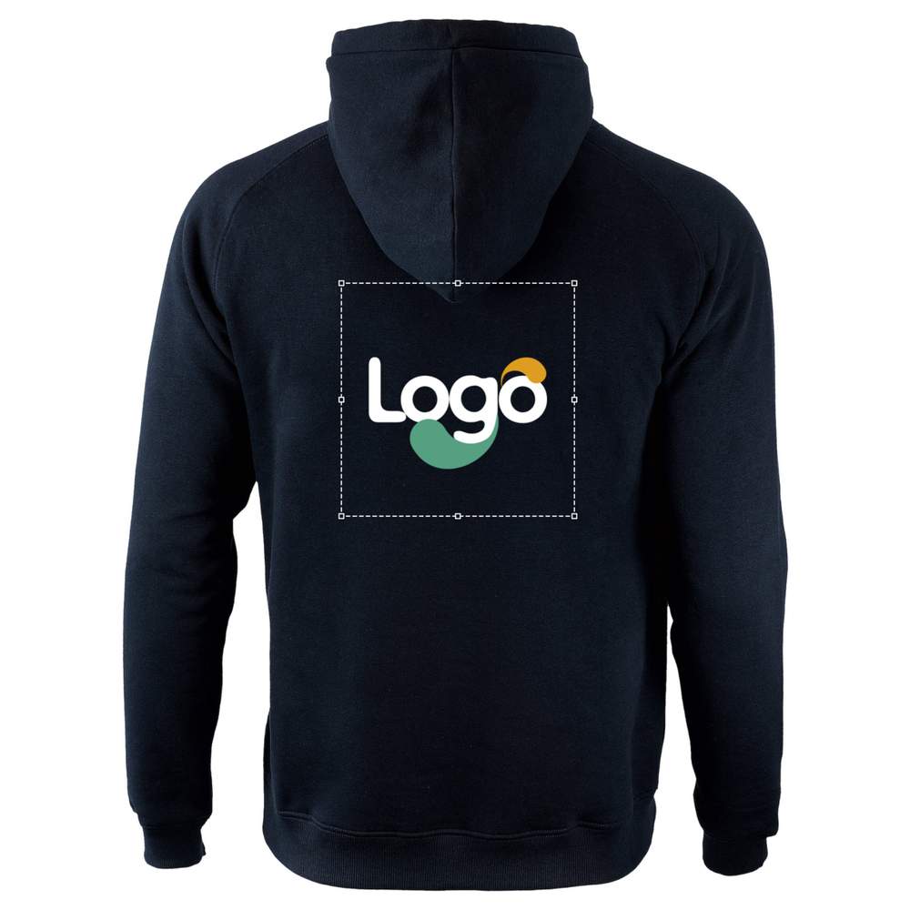 Play Fresno men Sweat z nakrywką personalizacja z Twoim wzorem fres-m - Navy
