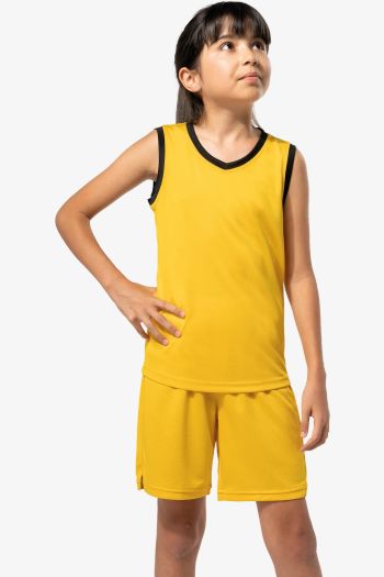 Image produit Maillot Basket ball Enfant Kids' sleeveless jersey pa4052