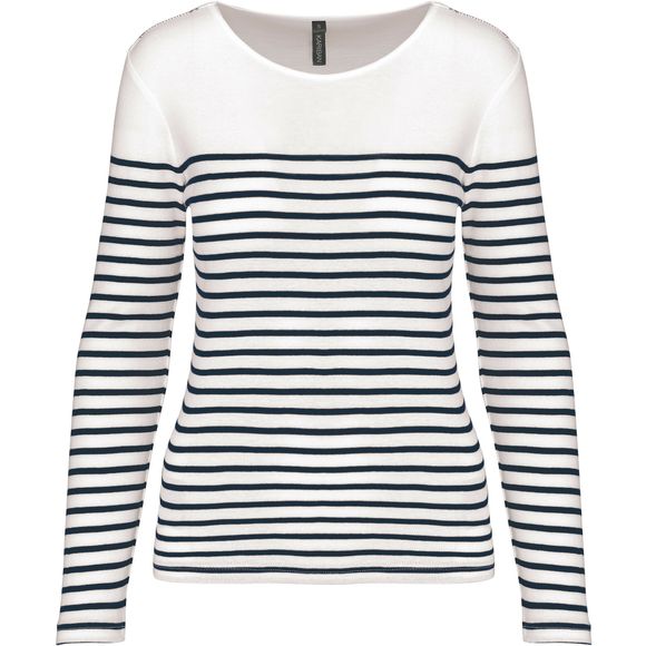 Image produit Long-sleeved sailor shirt for women k386