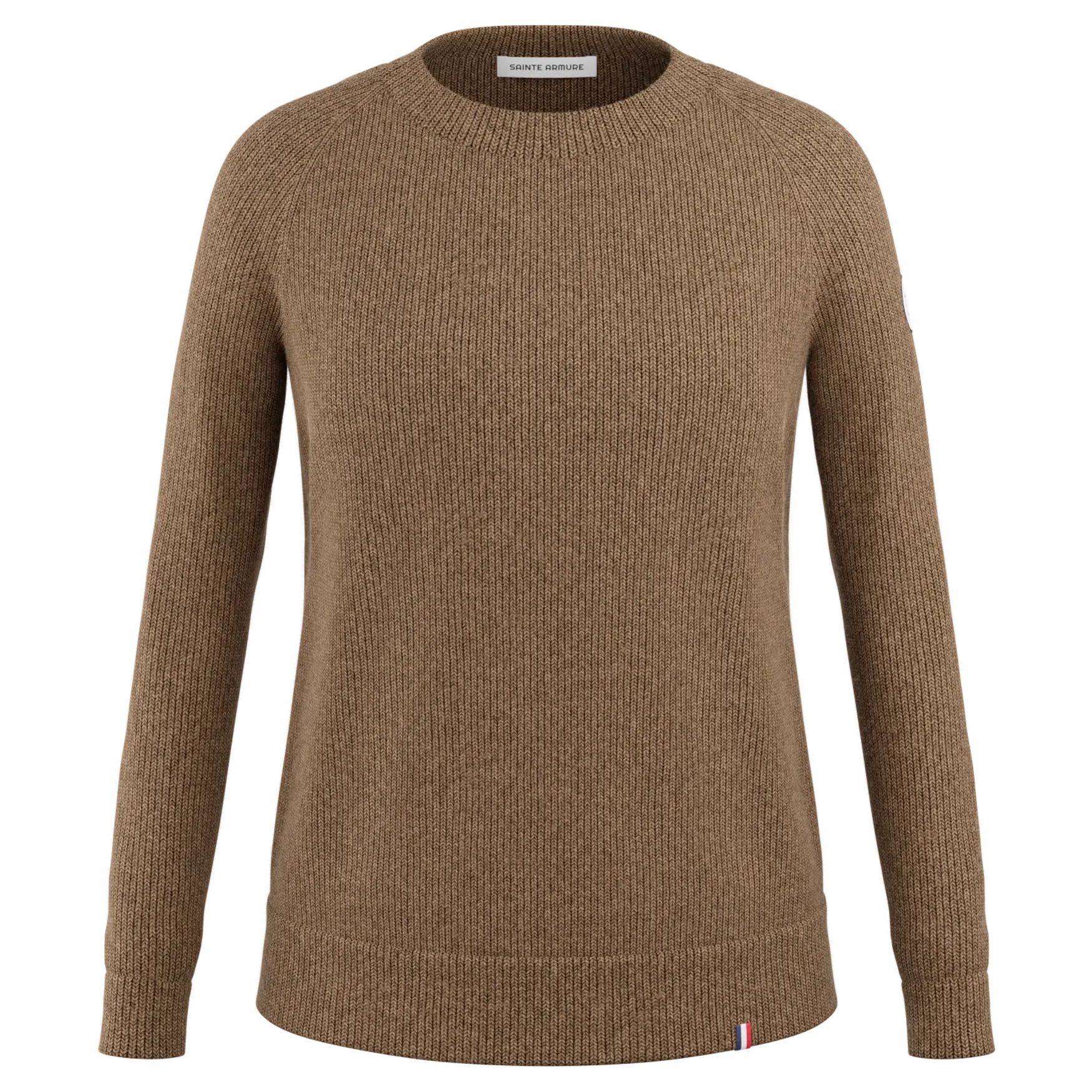 Pull Marie Laine Mérinos 502 - Chataigne chiné