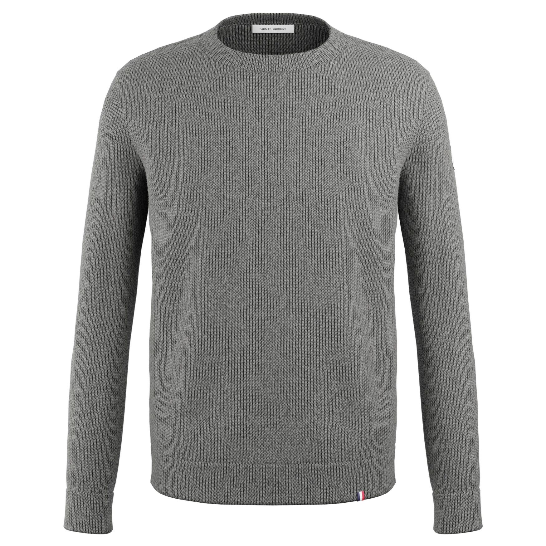 Pull Pierre 501 - Gris ivoire chiné