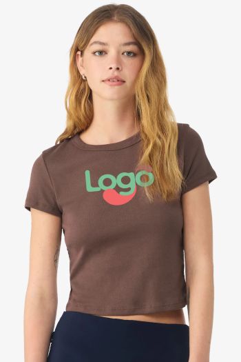 Image produit Women's micro rib baby tee 1010