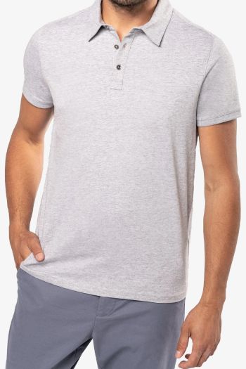 Image produit Polo de malha manga curta homem k262