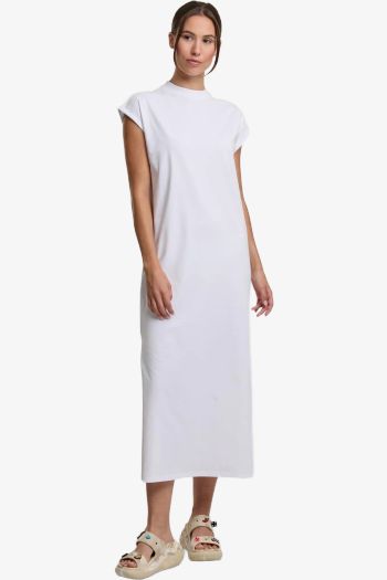 Kleid mit überschnittenen Schultern by302